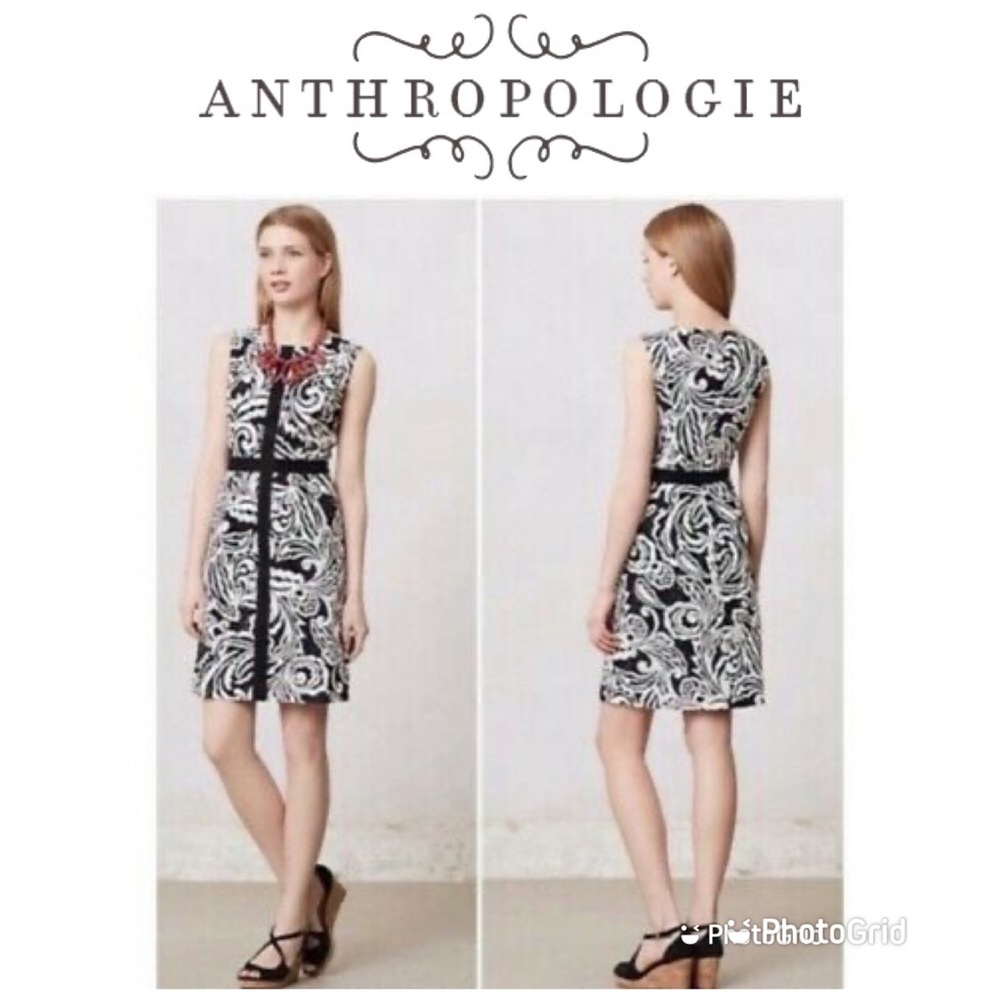 LIKE NEW ANTHROPOLOGIE Tabitha Dress Sz 4 $168! - Picture 1 of 7